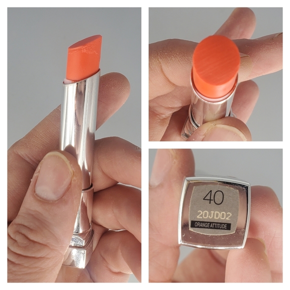 Lot of 4 Bright Hot Pink And Orange Lipsticks and Lipglosses, Stila, Revlon - Picture 3 of 6